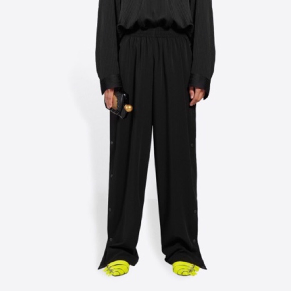 NWT$1190 BALENCIAGA Snapped Trouser FR 42 - Picture 8 of 10